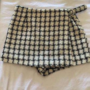 Checkered Skirt